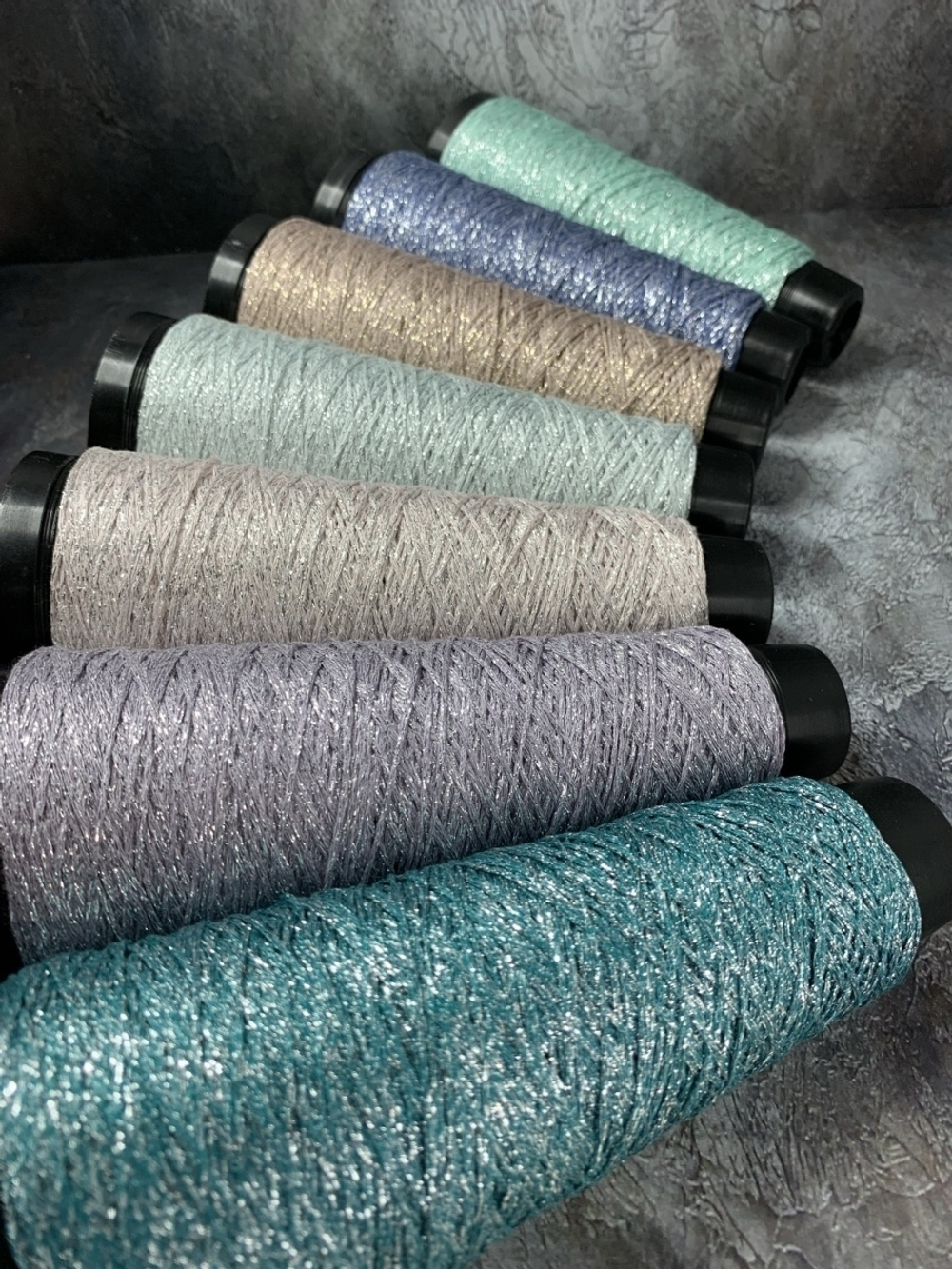 Пряжа Люрекс Lurex Италия с намотом 25г