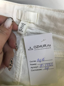 Джинсы H&M на каждый день,маркировка 38, визуально на 44 размер