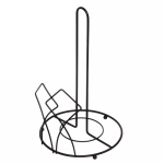 Держатель для бумажных полотенец металлический «Brownie» 18*32см геометрия, черный