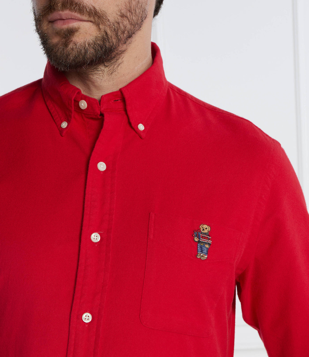 Рубашка POLO RALPH LAUREN - красный(710922873)