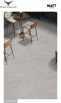 Керамогранит matt 60х60 concrete gray