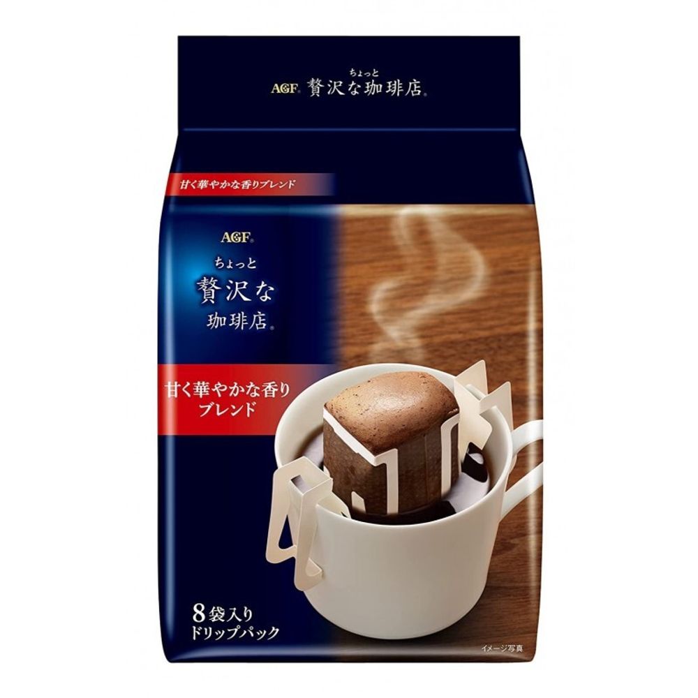 Кофе молотый AGF Blendy Luxary Mocha Blend в дрип-пакетах, 8 шт