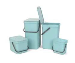 Brabantia - Контейнер для сортировки Sort &amp; Go 6л, мятный / артикул   109645  / GTIN 8710755109645