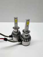 Светодиодные лампы H1 головного света Led Headlight C6 (5500k) 36w (2 Шт) 0.2кг 18х12х5 см