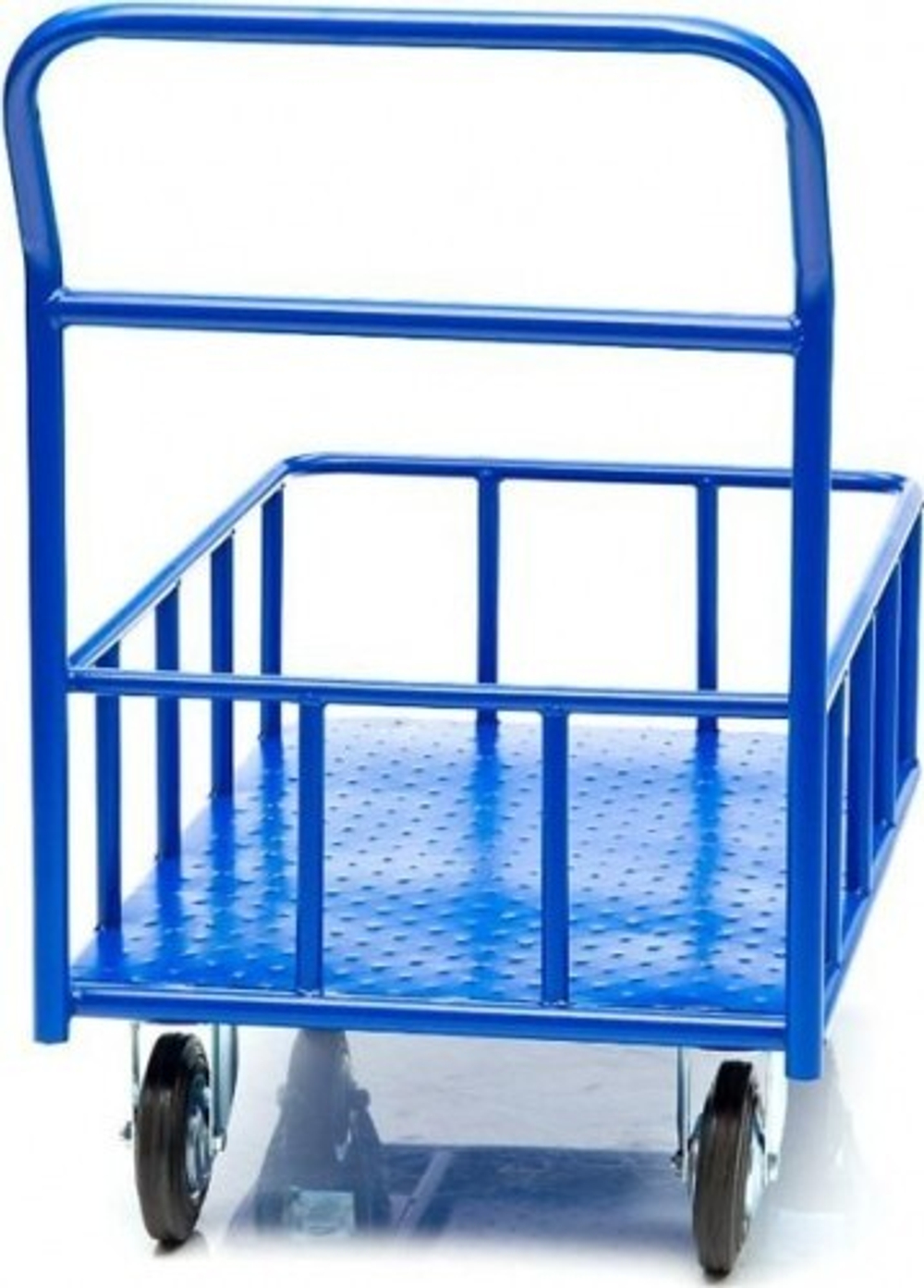 Тележка платформенная СТЕЛЛА-ТЕХНИК КПБ-300-125 с бортом, 600х900мм КПБ-300-125-И