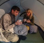 Палатка Naturehike Opalus Si 2-местная, алюминиевый каркас, темно-зеленая