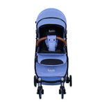 Детская прогулочная коляска Nuovita Giro Lux Denim, Nero / Джинсовый, Черный