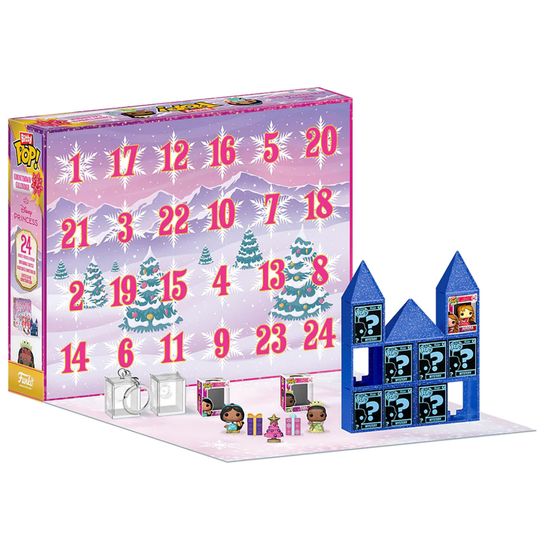 Набор подарочный Funko Bitty POP! Countdown Calendar Disney Princess 87001 / Адвент-календарь Битти ПОП! по мотивам вселенной "Дисней"