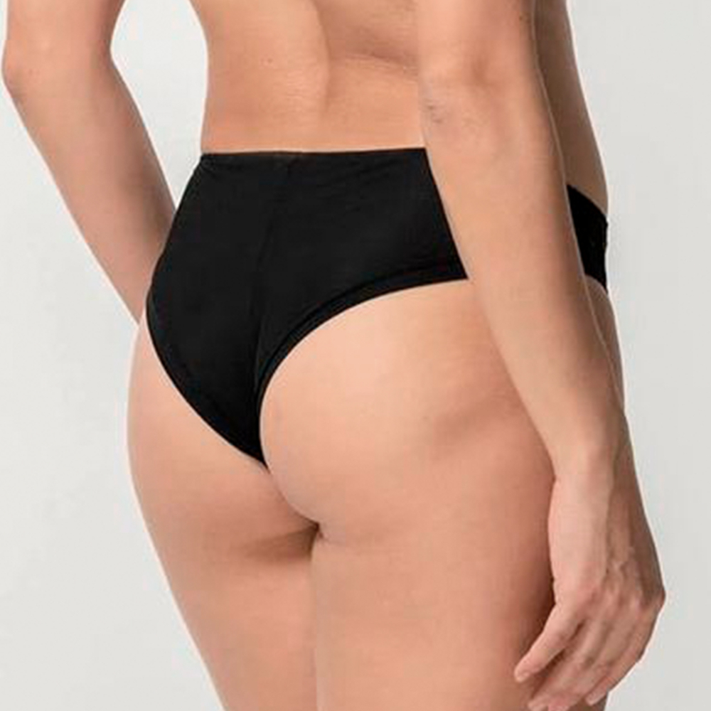 Женские трусы бразилиана черные LUNA SPLENDIDA Celebration 2963