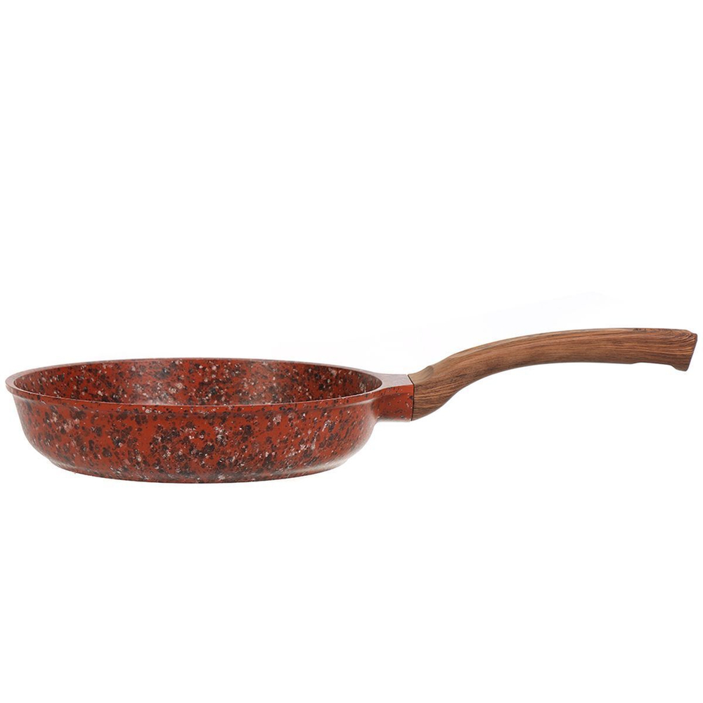 Сковорода алюминий, 24 см, антиприг, Гурман, Granit Red, ГМ2401 ГР