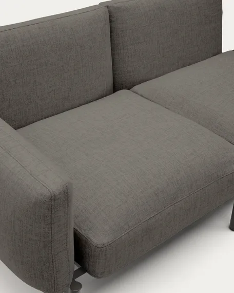 Sorells Уличный модульный 3-местный диван серый со столиком