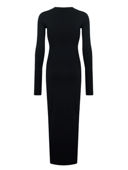 Платье макси из бифлекса matte