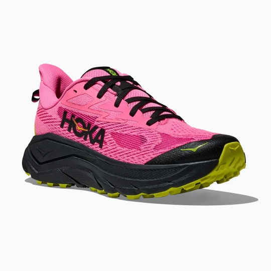 Женские Кроссовки для бега HOKA Challenger 8 neon rose/black