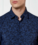 Рубашка P-ROAN-kent-C1-233 BOSS BLACK - темно-синий(50527520)