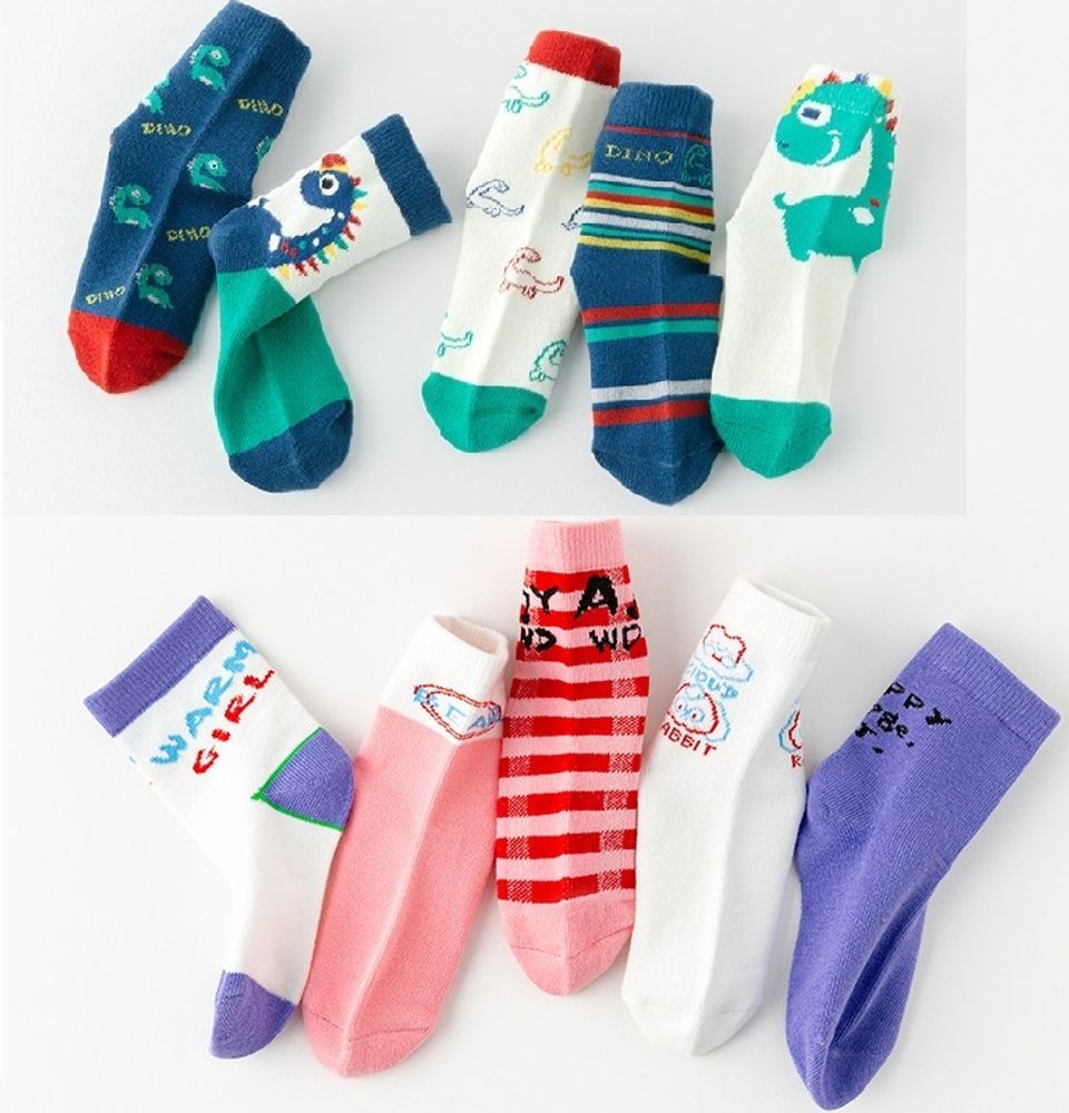 Детские носки &quot;Bright Print&quot; 4-6 лет набор