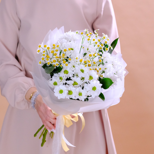 Купить Букет с ромашками "Лада" #85