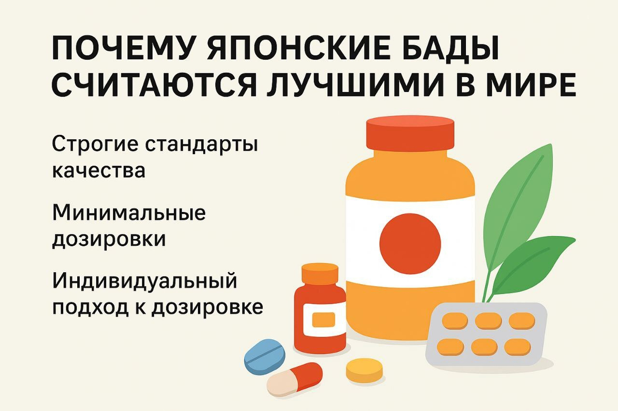 Почему японские БАДы?!