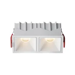 Встраиваемый светильник Альфа / Alfa LED 20 Вт 3000 К 50° Technical dl043-02-10w3k-sq-w-1