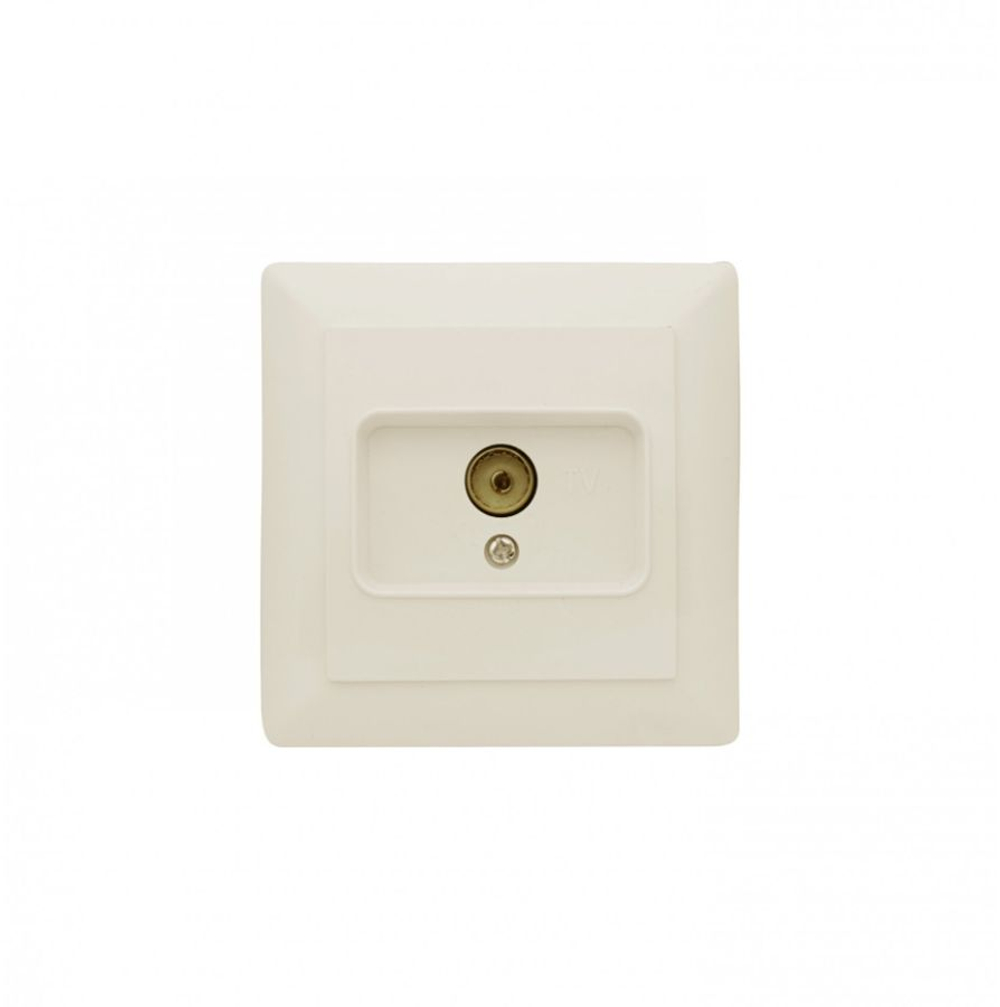 Розетка интернетная RJ-45 cat5e ProfiTec Optima белая