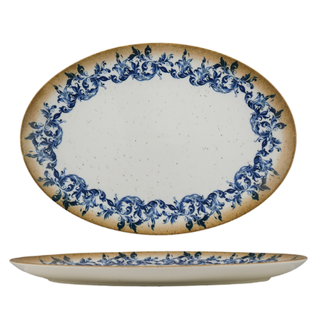 Блюдо овальное 32 см, Amalfi