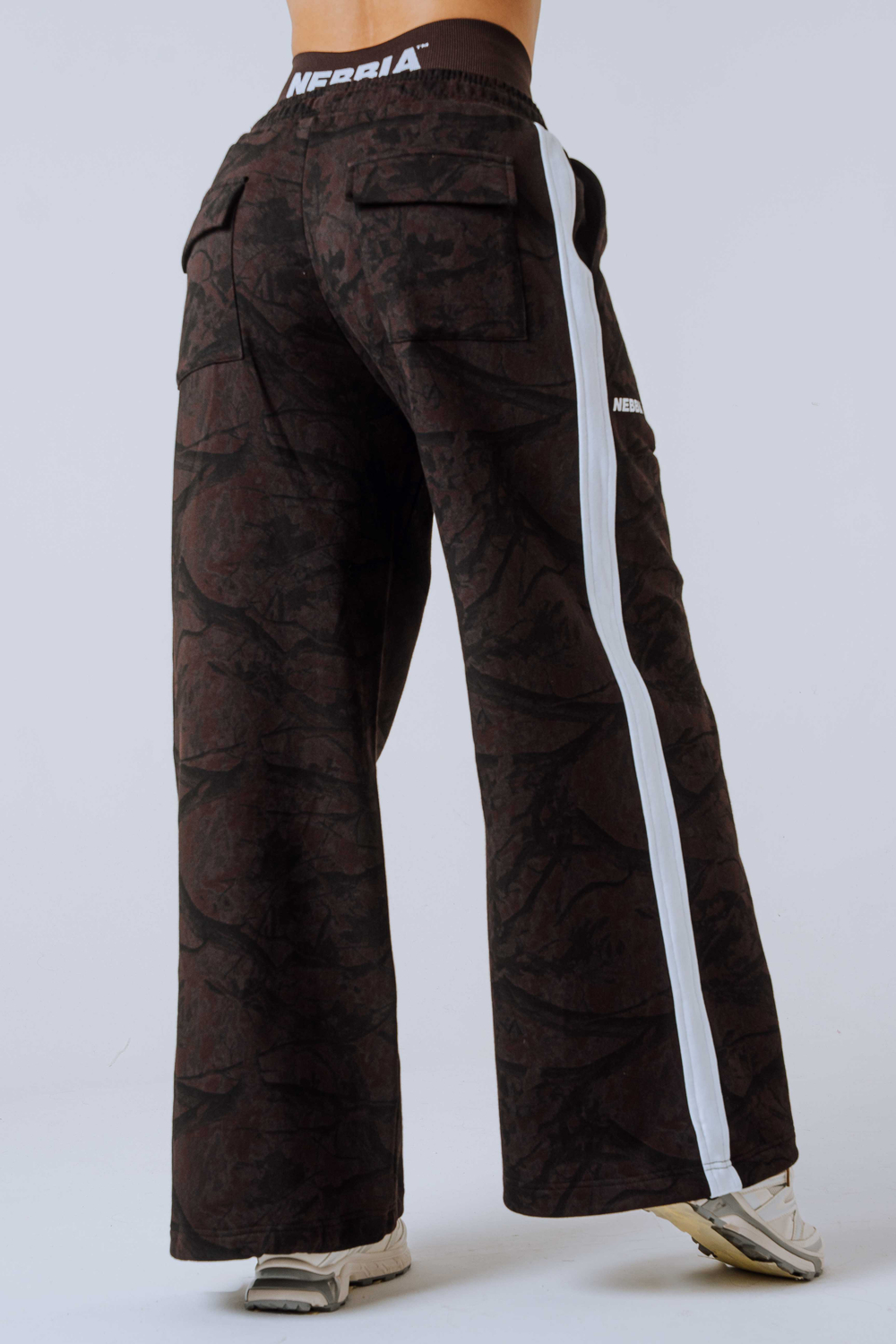 Брюки Oversized Sweatpants POWER 896 DARK BROWN CAMO