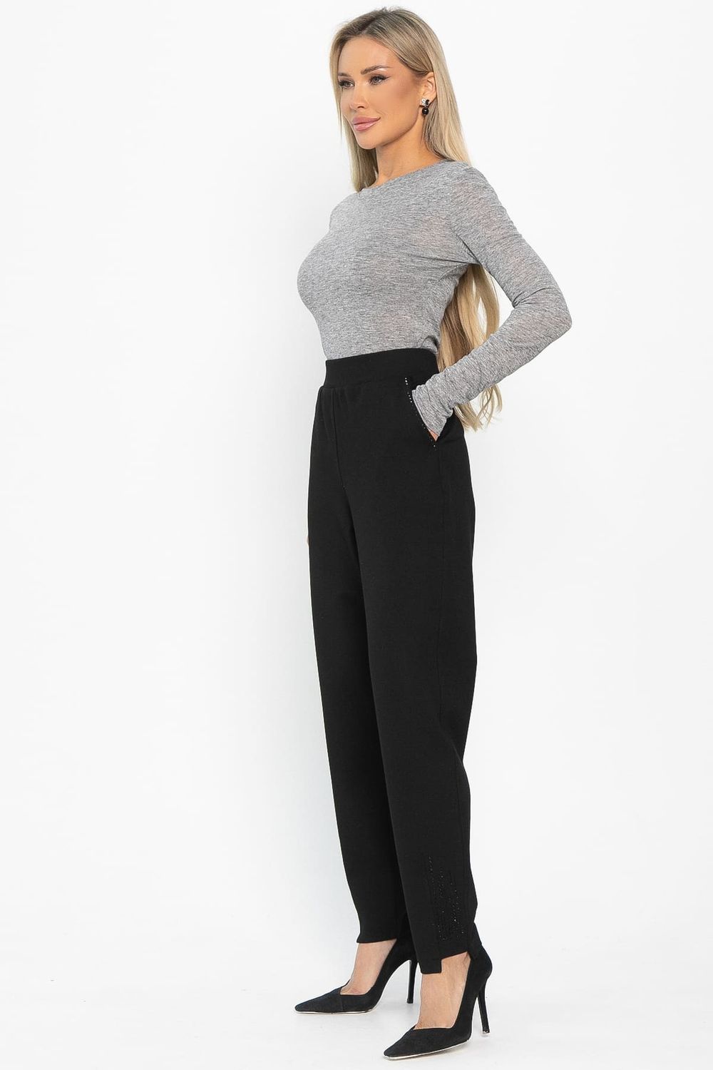 Брюки классические Берна (черные) Б14883-8М LT Collection