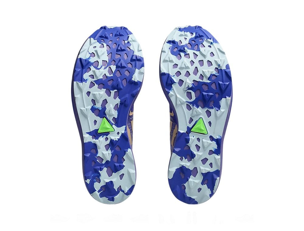 Кроссовки для бега мужские Asics Metafuji Trail M Фиолетово-Кремовые