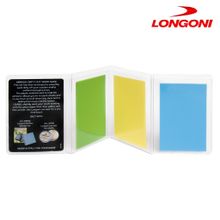 Набор микробумаги для полировки кия Longoni Abrado 12шт.