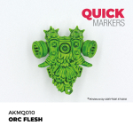 Акриловый маркер AK Interactive Quick Marker Orc Flesh