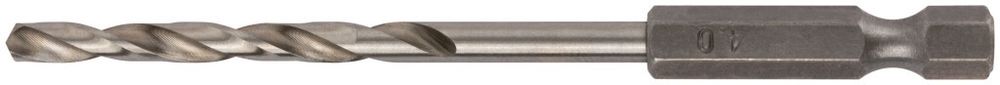 Сверло hss по металлу, u-хвостовик под биту, 4 х 75 мм, FIT, 34040