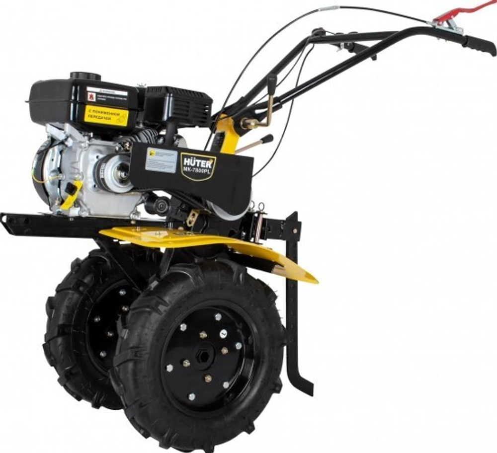 Мотоблок HUTER МК-7800PL (с пониженной передачей) 70/5/28