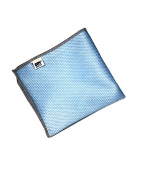 Dry monster Голубая микрофибра для стекол 35х40см 260 gsm Glass Diamond