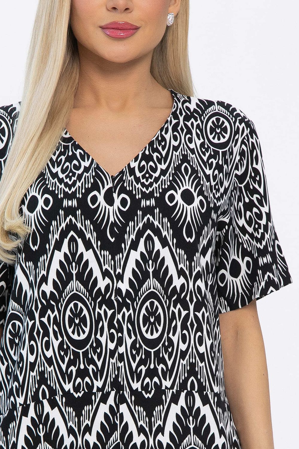 Комбинезон Сайрес (черно-белый) К13615-7М LT Collection