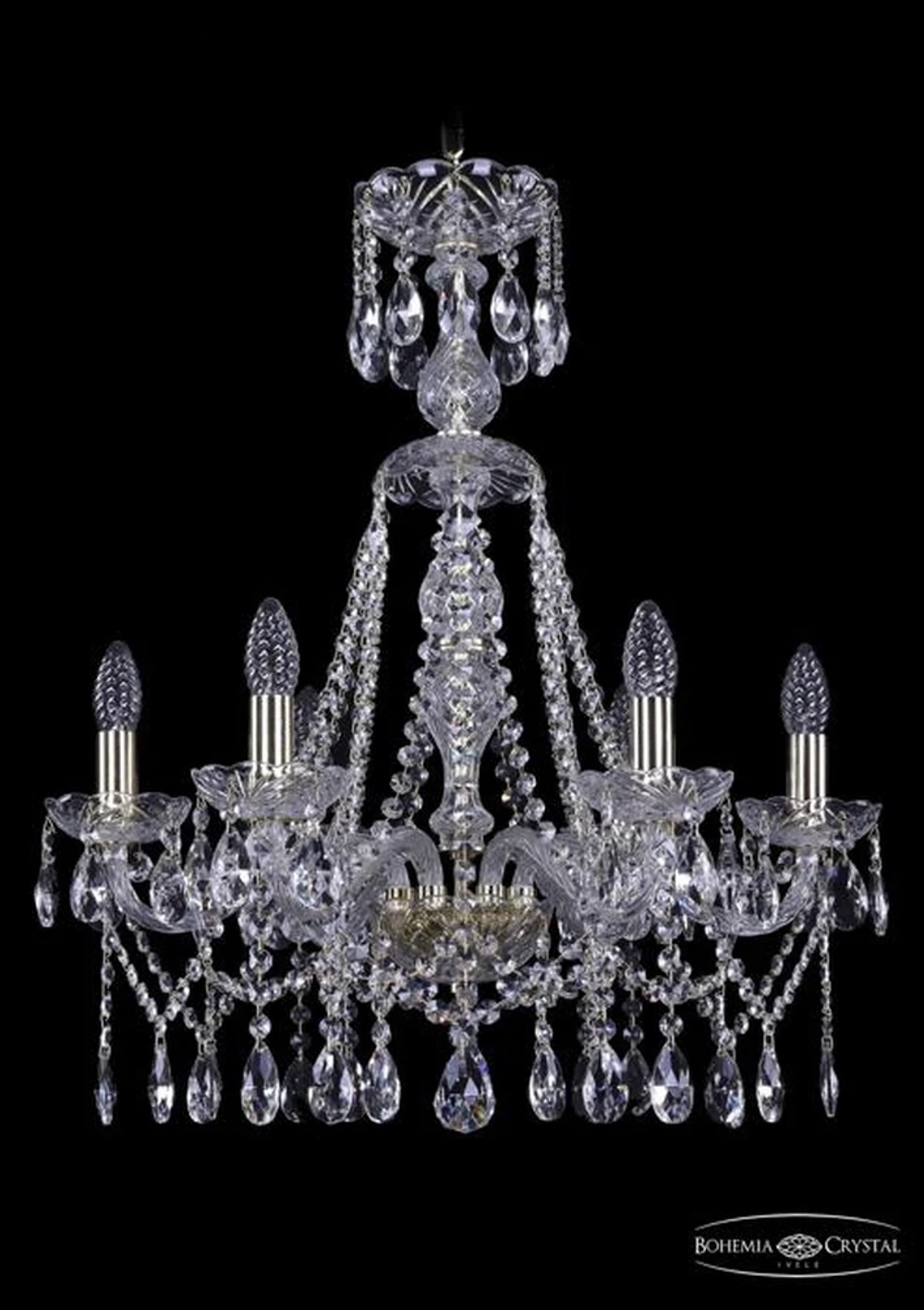 Подвесная люстра Bohemia Ivele 1413/6/200/XL-66/G