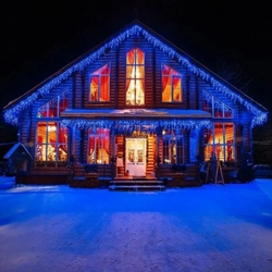 Гирлянда БАХРОМА уличная