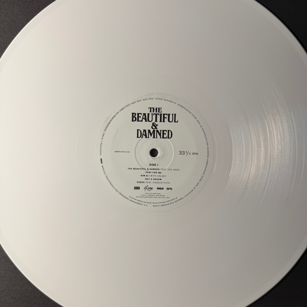 G-Eazy – The Beautiful & Damned 2LP (США 2018г.) Black/White Т