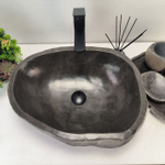 Раковина из речного камня RS62821 (51*40*15) 56