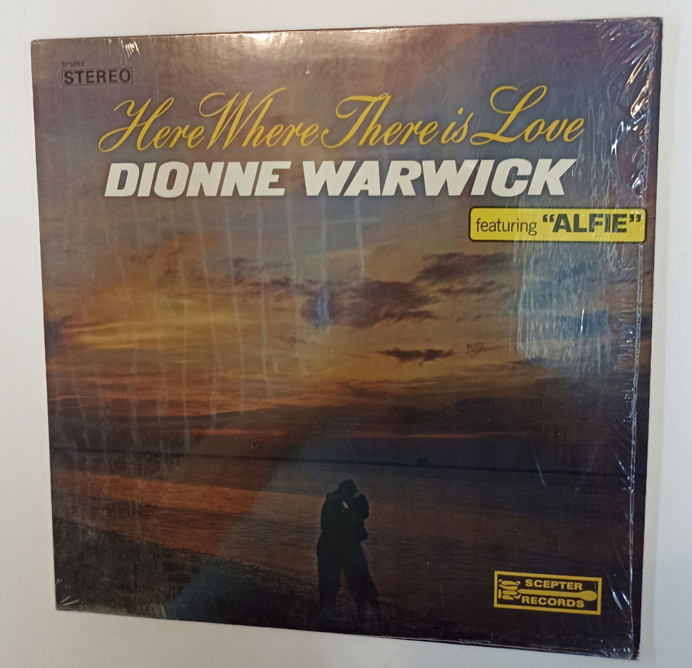 Винтажная виниловая пластинка LP Dionne Warwick Here, Where There Is Love (USA 1971)