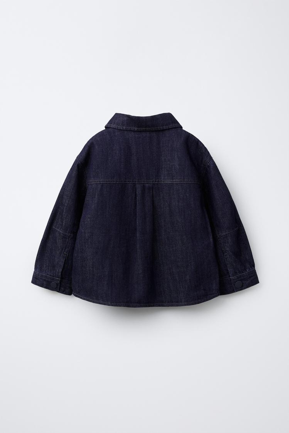 ZARA ДЖИНСОВАЯ РУБАШКА, СИНИЙ