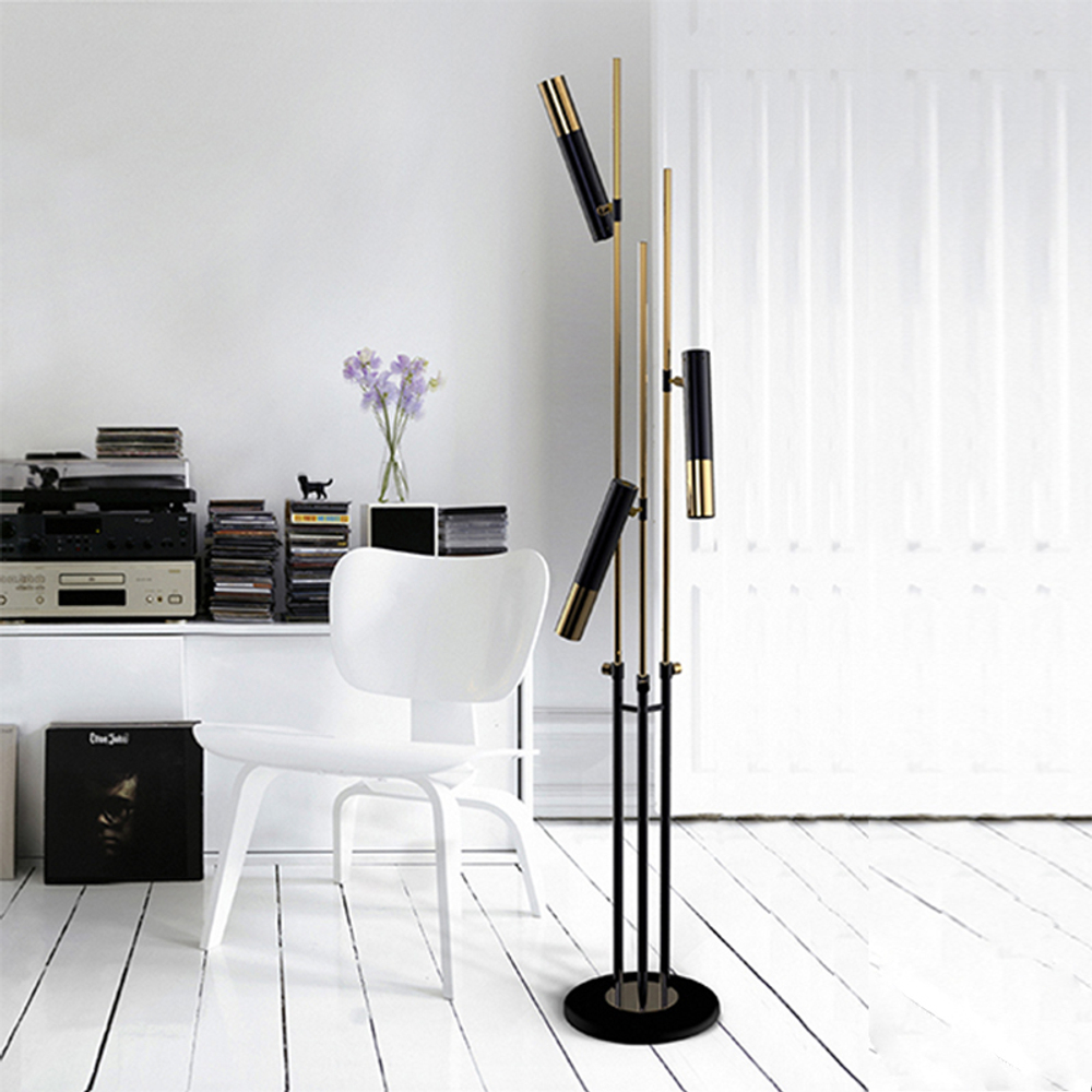 Floor design lamp  Ike by Delightfull (10 lampshades)