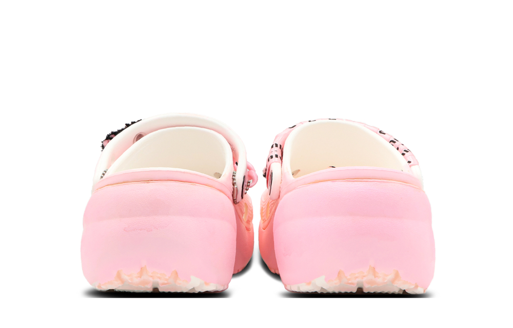 【Customized sneakers】 Crocs Classic clog sweetheart Beach Summer pink girl Fresh outdoor hole shoes Women's pink