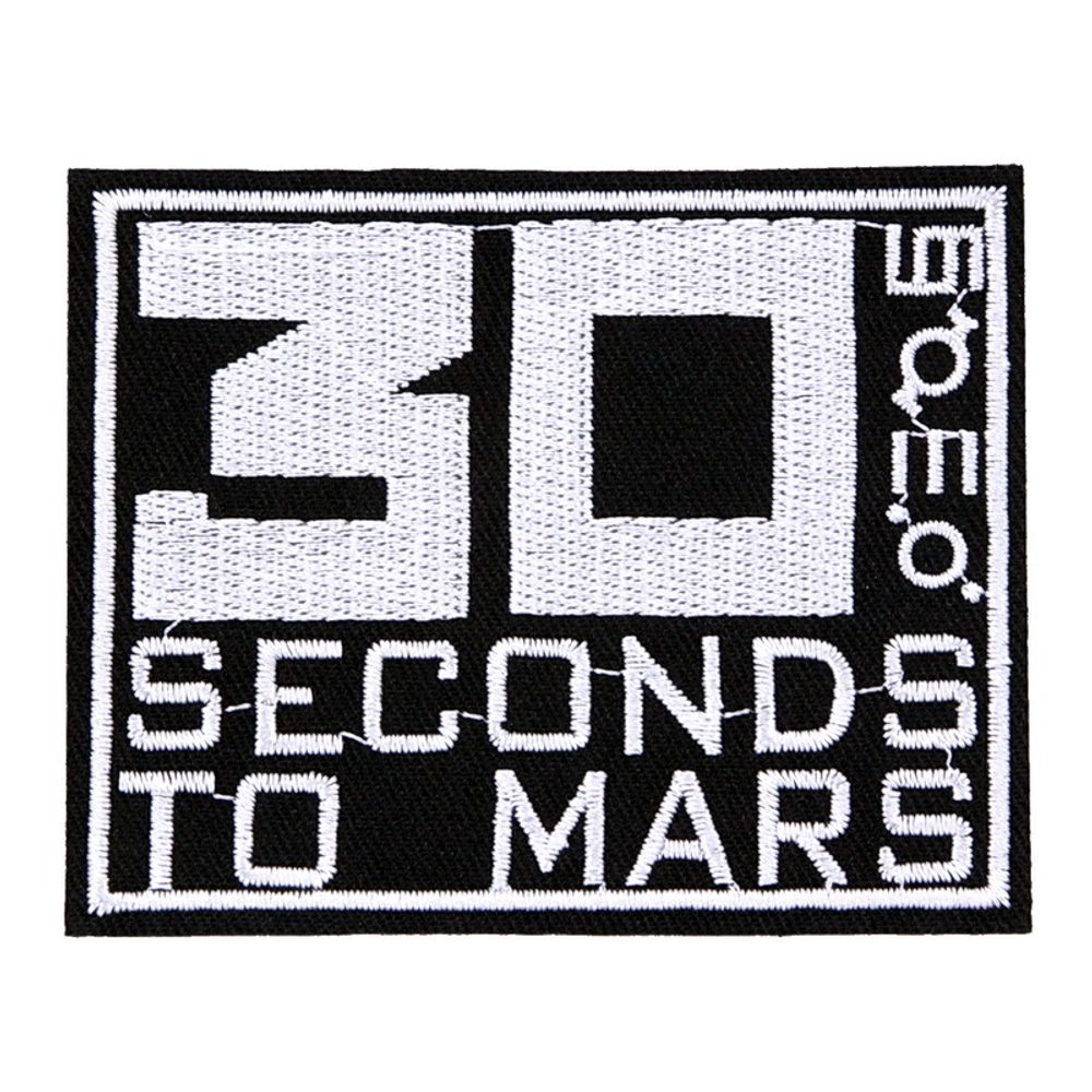 Нашивка 30 seconds to Mars (надпись)