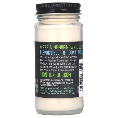 Frontier Co-op, органический чесночный порошок, 66 г (2,33 унции)