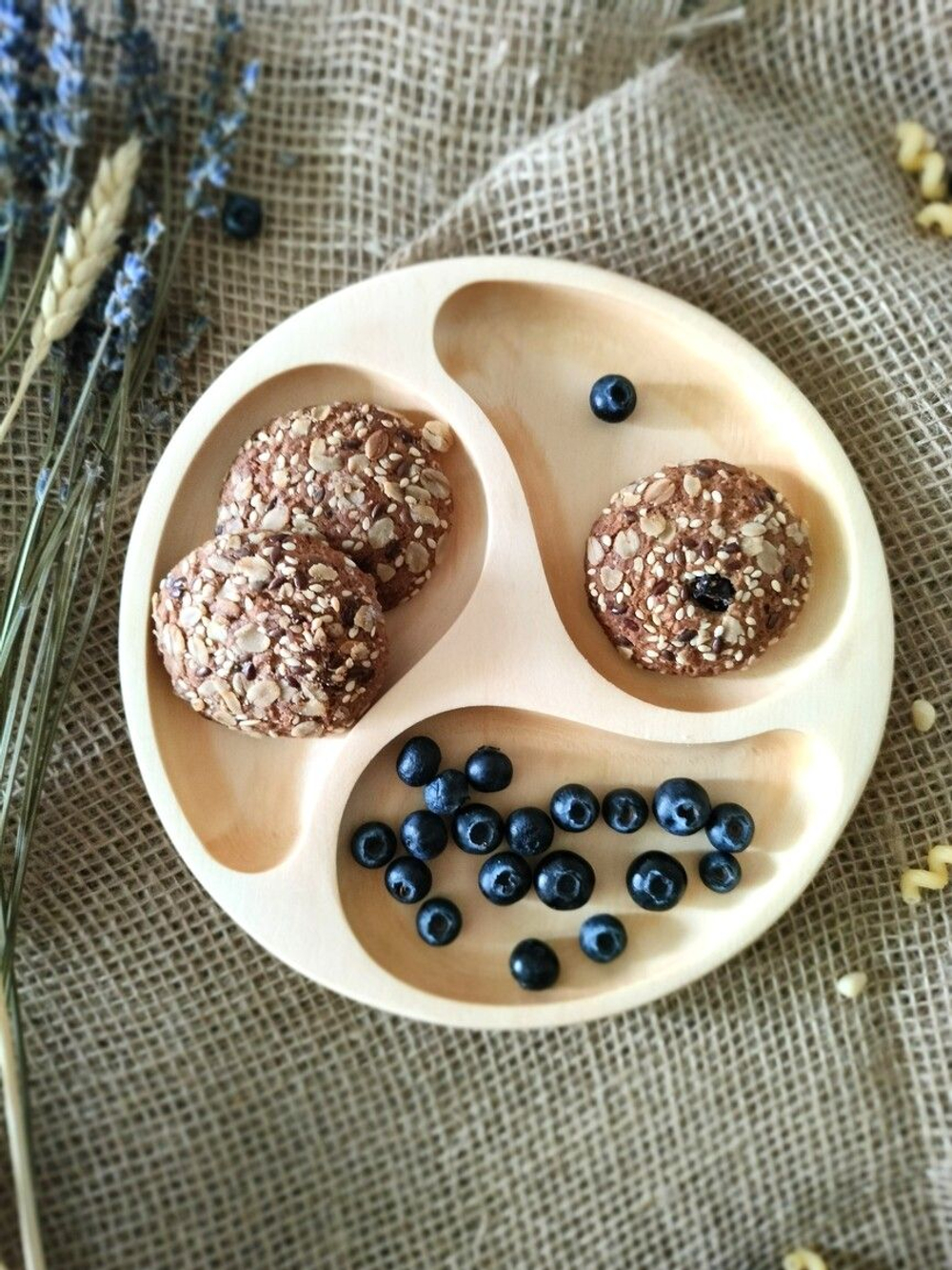 Менажница деревянная сервировочная из кедра для подачи MG292