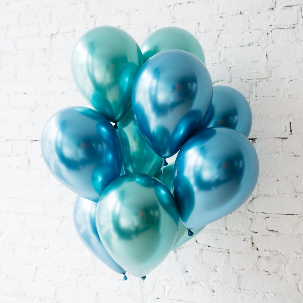Сет "Blue + Green Chrome" 10 шт.