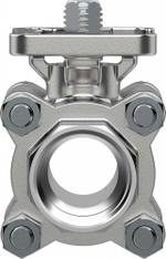 Шаровой кран Festo VZBE-1-T-63-T-2-F0405-V15V15 Ру63 Ду25 (PN63 DN25)
