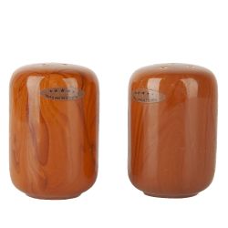 Набор для специй солонка/ перечница "Wooden Grain" 4,8х7см (фарфор) (индивидуальная упаковка)