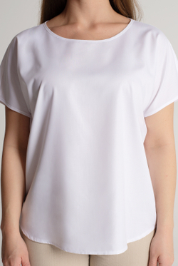 Блузка женская 4636з, белый #512Бел094636з