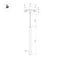 Трековый светодиодный светильник Arlight Mag-Orient-Spot-Hang-L500-R20-3W Day4000 044505