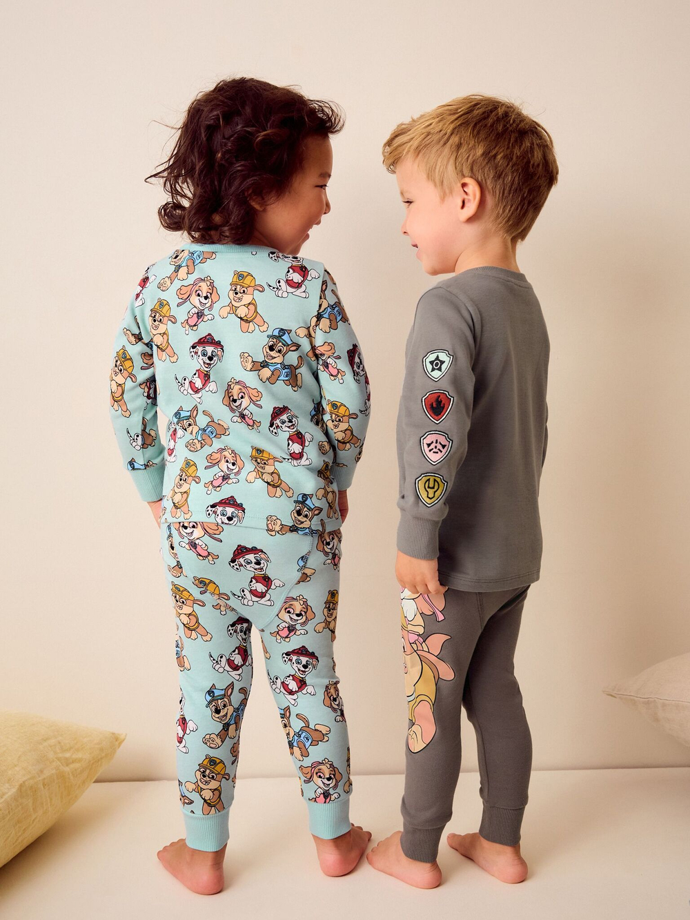 Пижама для мальчика Next 334-905, 2 шт., Серый, Голубой